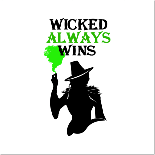 OUAT T-Shirt. Wicked Always Wins. Posters and Art